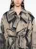 trompe l'oeil padded coat