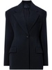 tailored slim-cut blazer