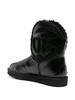 x Telfar logo-patch leather boots