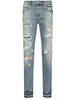 P001 Vintage distressed-finish skinny jeans