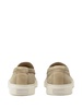 almond-toe suede loafers