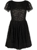 Marguerite lace mini dress