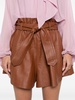 Harmony leather shorts