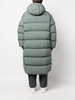 quilted parka coat