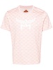 monogram-print cotton T-shirt