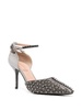 80mm bead-embellished satin pumps