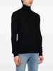 ribbed-knit roll-neck jumper