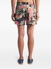 floral-print swim shorts