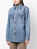 Sara pockets denim shirt