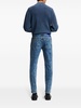 mid-rise slim-fit jeans