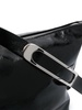 Black Leyden Leather Shoulder Bag