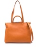 multi-strap leather tote