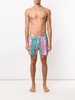 printed swimming shorts