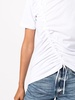 drawstring cotton T-shirt