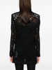 corded-lace blazer