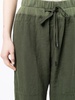 high-waisted drawstring track pants