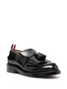 tassel-trim patent loafers