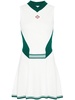 draped tennis dress