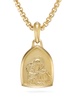 18kt yellow gold St. Anthony pendant