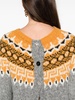 patterned-jacquard sweater