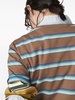 logo-patch striped T-shirt