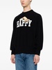 bead-embellished fleece sweatshirt