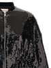 sequinned bomber jacket