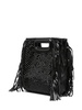 mini rhinestone-embellished tote bag