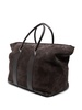 suede holdall