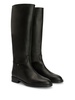 Nourine leather mid-calf boots