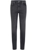 mid-rise slim-fit jeans