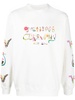 logo-print cotton sweatshirt