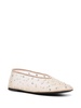 Khaite The Marcy Embellished Ballet Shoes