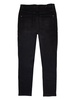 whiskered-effect straight-leg jeans