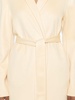 belted cashmere long coat