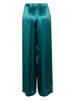 wide-leg silk pyjama trousers