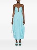 Chiara flared maxi dress