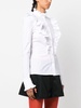 ruffled poplin shirt