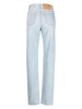 high-rise straight-leg jeans