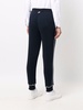 contrast-trim track pants