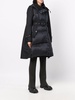 cotton gabardine padded coat