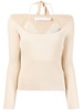 jayline compact scoop-neck jumper