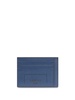 6cc logo-stamp leather card holder 