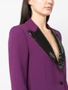 sequin-detail buttoned blazer