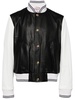 blouson leather jacket 