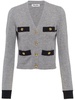 button-up cashmere cardigan