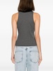 ribbed-knit tank top