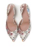 floral-print pumps