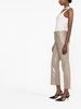 Isola cropped bootcut trousers