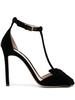 Brigitte 105mm velvet sandals